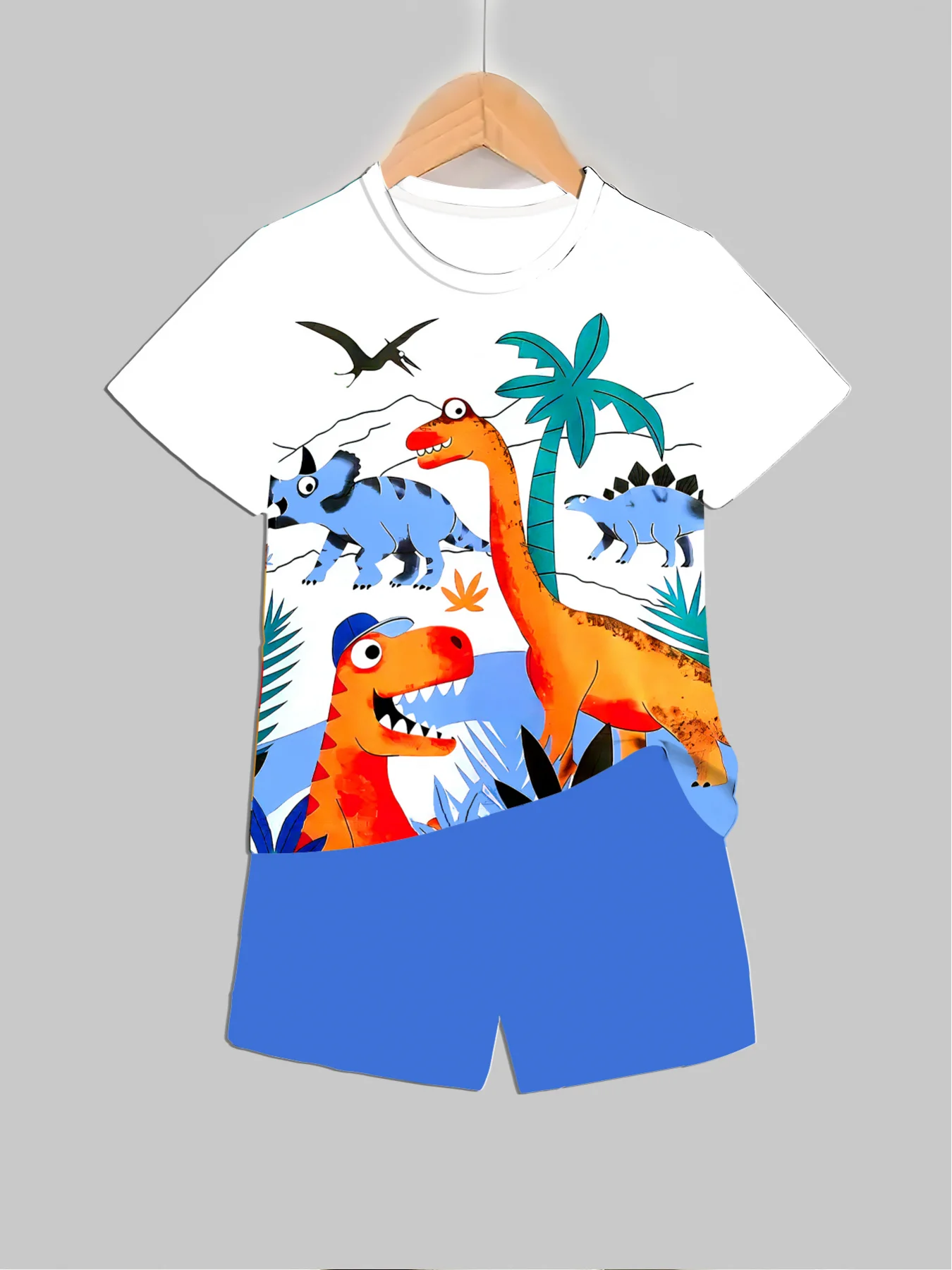 New Dinosaur Printed Outfits T - огляд і ціна Summer Clothing Baby Girl