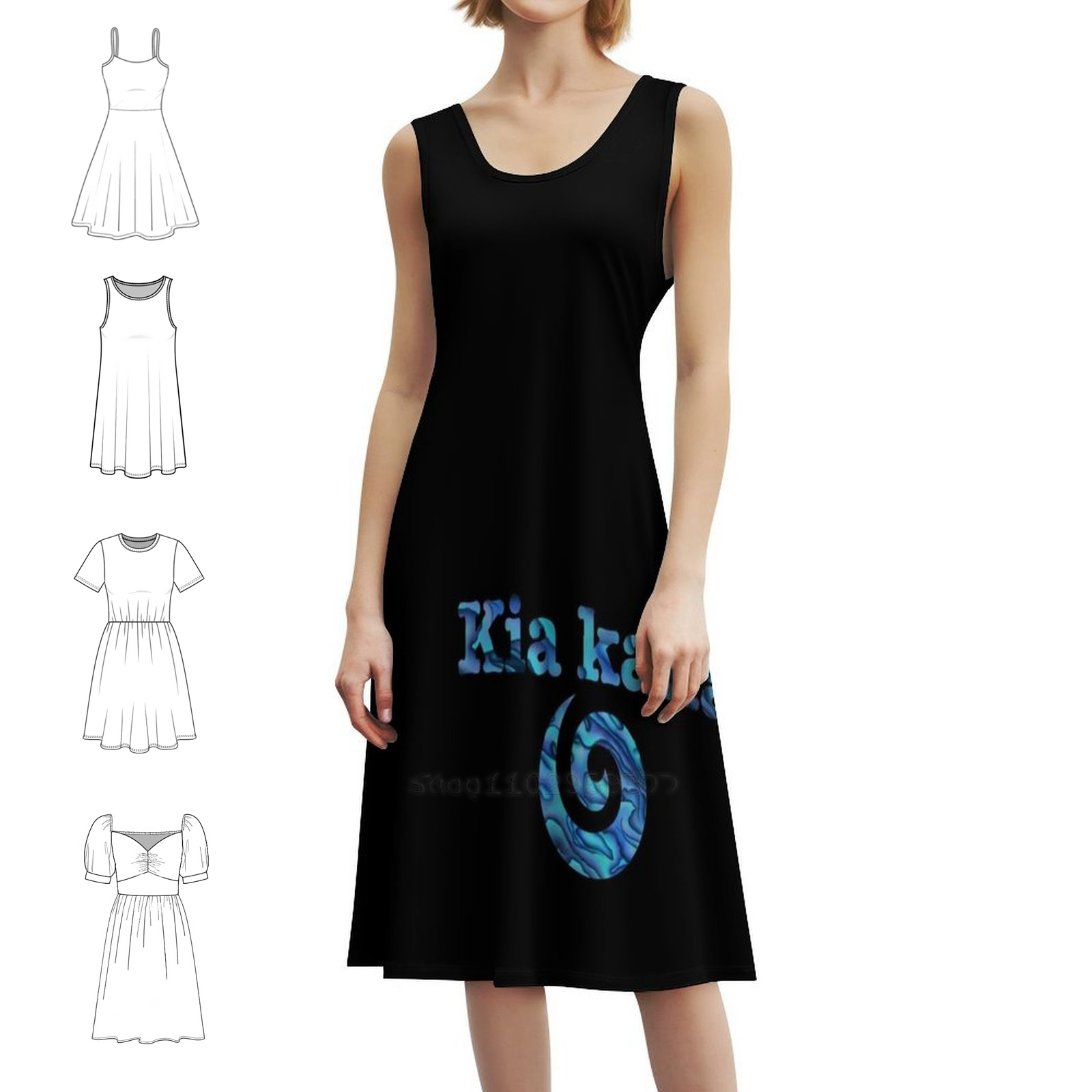 Kaha Koru Sweetheart Neckline  - огляд і ціна Summer Clothing Nz