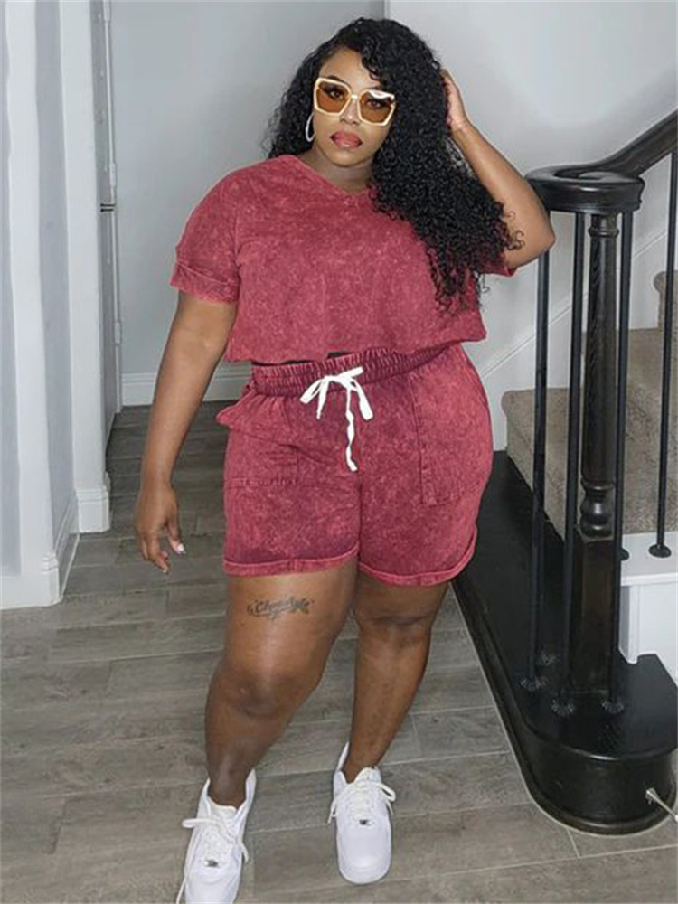 Wmstar Plus Size Two Piece Out - огляд і ціна Summer Clothing Wholesale