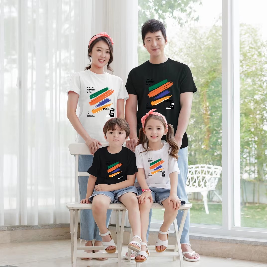 Family Look T Shirts 2026 Summ - огляд і ціна Summer Clothing Drawing