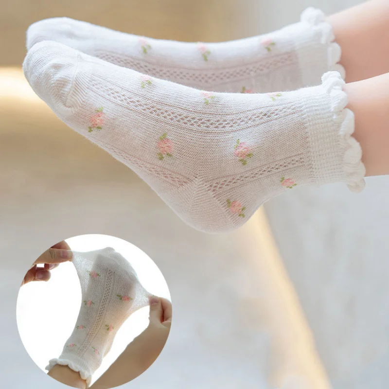 Kids Socks 5 Pairs/Lot Spring  - огляд і ціна Summer Clothing Baby Girl