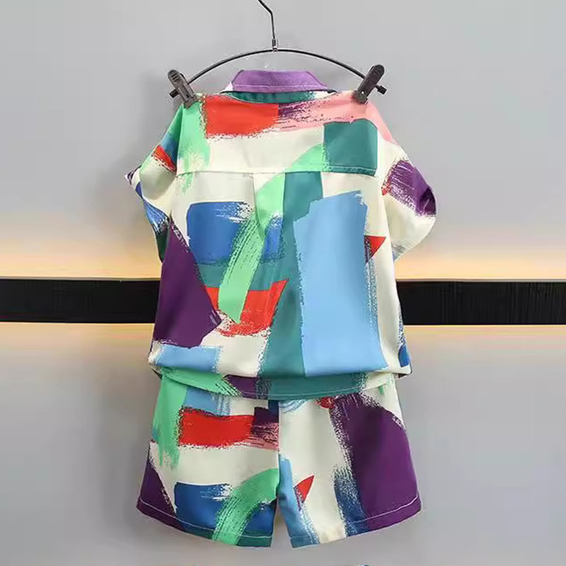 New Summer Baby Clothes Suit C - огляд і ціна Summer Clothing Drawing