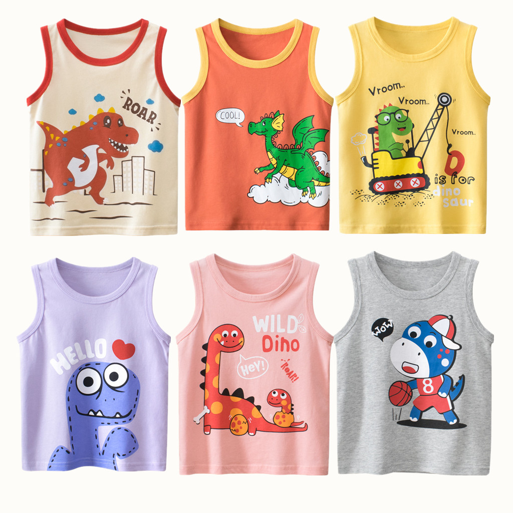 2023 Summe Children Vests for  - огляд і ціна Summer Clothing Baby Girl
